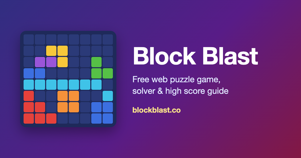 Block Blast Web Game Rules & Scoring: Combos and High Scores